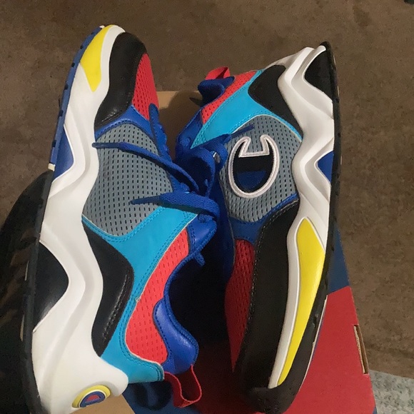 Champion Multi Color Sneaker Shoe Red 